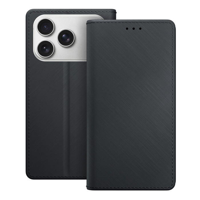 3mk Wallet Case for iPhone 17 Pro - Black