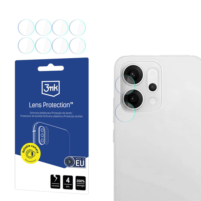 3mk Lens Protection Hybrid Glass for Camera Lens on Oppo Reno 14