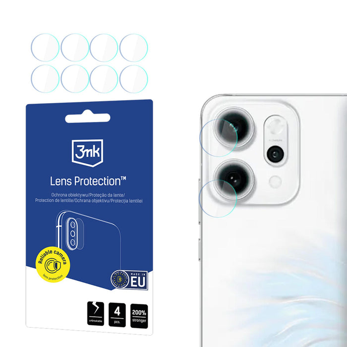 3mk Lens Protection Hybrid Glass for Camera Lens on Oppo Reno 14 Pro