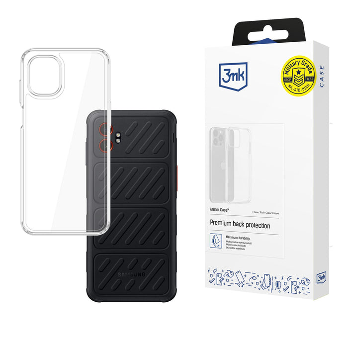 3mk Armor Case for Samsung Galaxy XCover 7 Pro - Transparent
