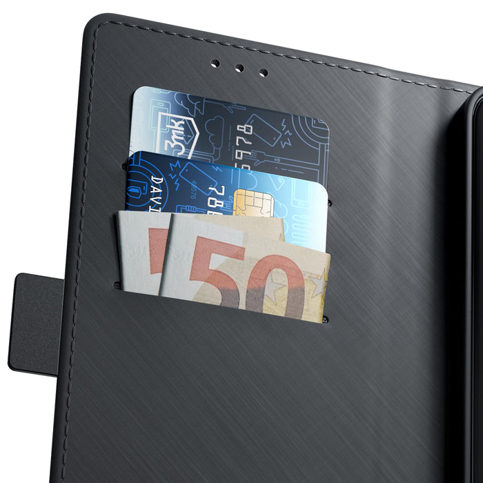 3mk Wallet Case for Samsung Galaxy A17 5G - Black