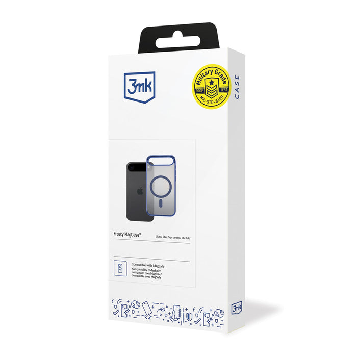 3mk Frosty MagCase for iPhone Air - Blue