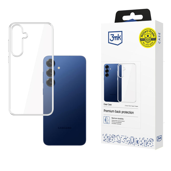 3mk Clear Case for Samsung Galaxy S25 FE - transparent