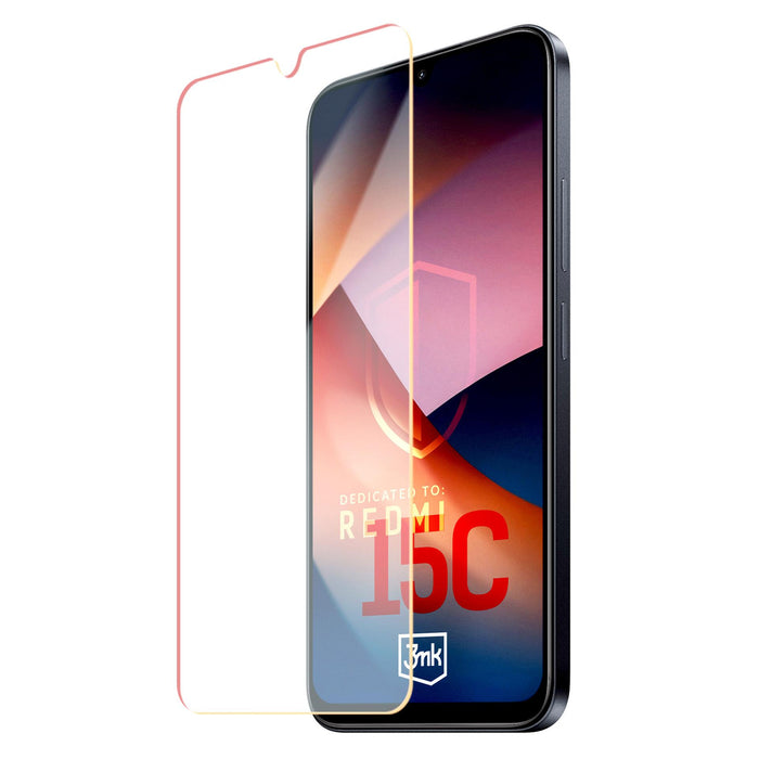 3mk HardGlass tempered glass for Xiaomi Redmi 15C