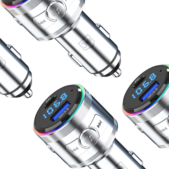 Transmitter 3in1 48W QC PD PPS USB-C USB-A 3mk Hyper Car Power Transmitter