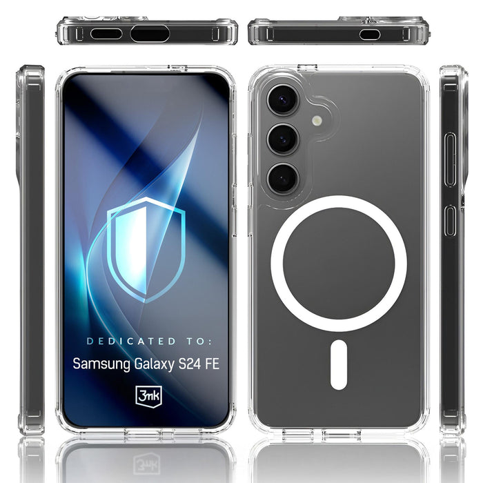3mk Armor MagCase for Samsung Galaxy S24 FE - transparent