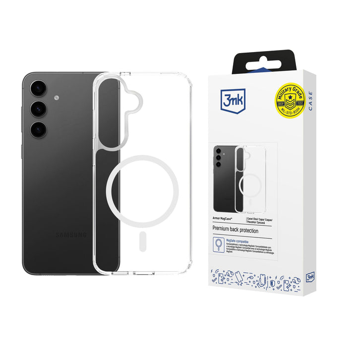 3mk Armor MagCase for Samsung Galaxy A17 5G - Transparent