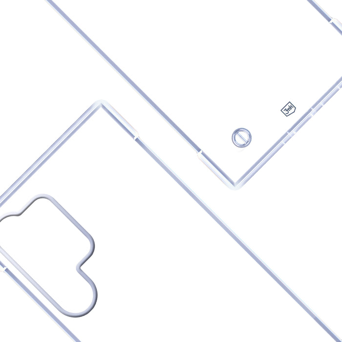 3mk Just20g Clear Case for Samsung Galaxy S25 Ultra - transparent