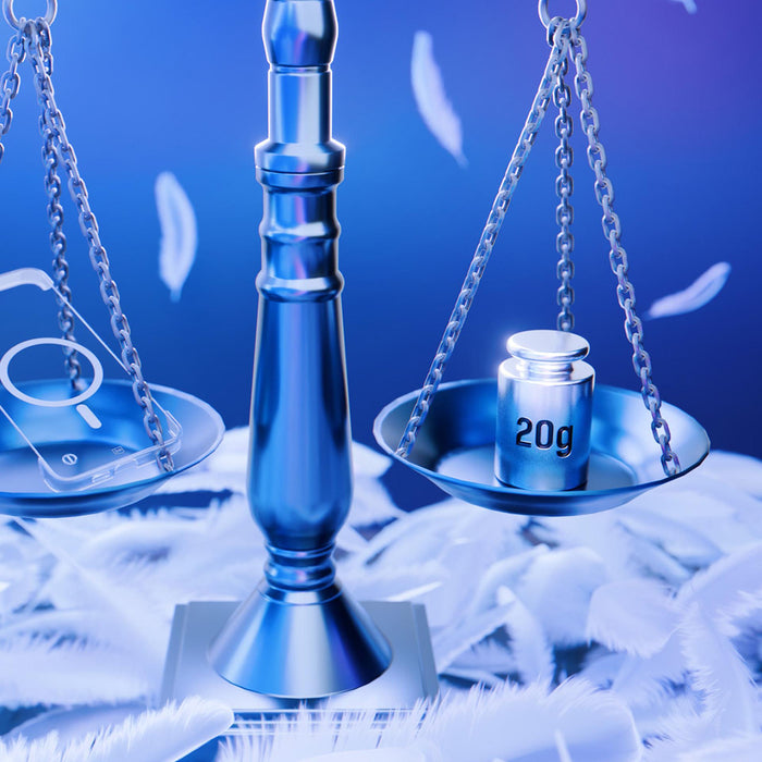 3mk Just20g MagCase for Samsung Galaxy S25 Edge - Transparent