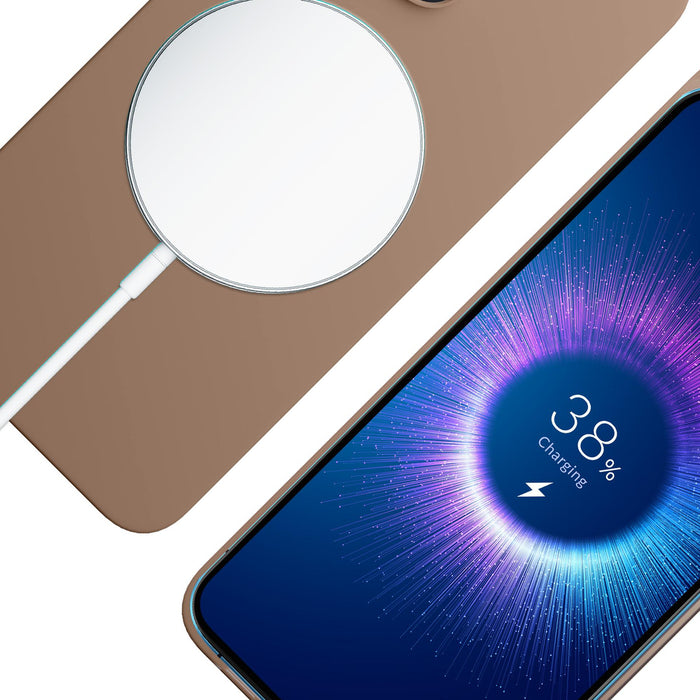 3mk Hardy MagSilicone Case for iPhone 14 Pro Max - Gold