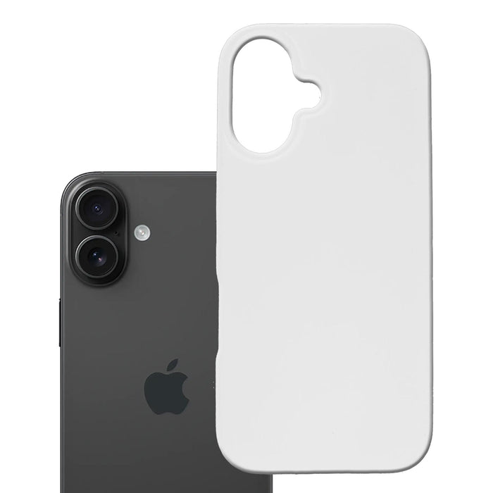 3mk Hardy MagSilicone Case for Apple iPhone 16 Plus - White