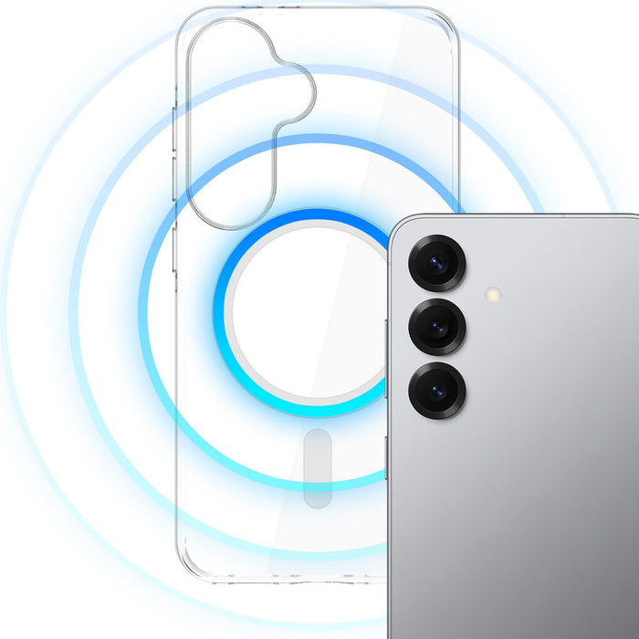 3mk EverClear MagCase for Samsung Galaxy S25 - transparent