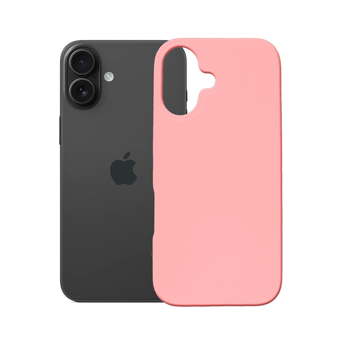 3mk Hardy MagSilicone Case for Apple iPhone 16 Plus - Pink