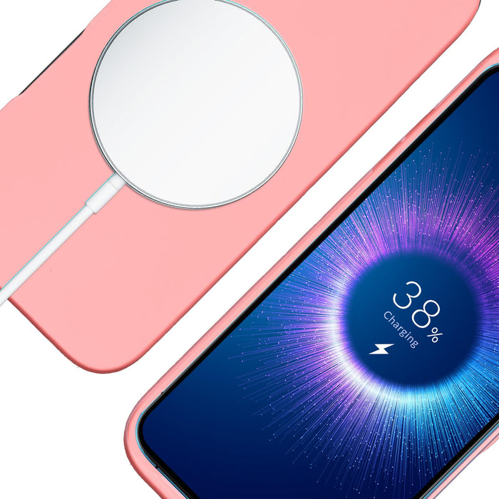 3mk Hardy MagSilicone Case for Apple iPhone 16 Plus - Pink