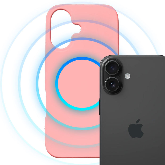 3mk Hardy MagSilicone Case for Apple iPhone 16 Plus - Pink