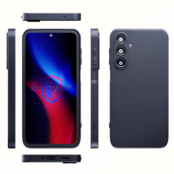 3mk Matt Case Pro for Samsung Galaxy M35 5G - matte black