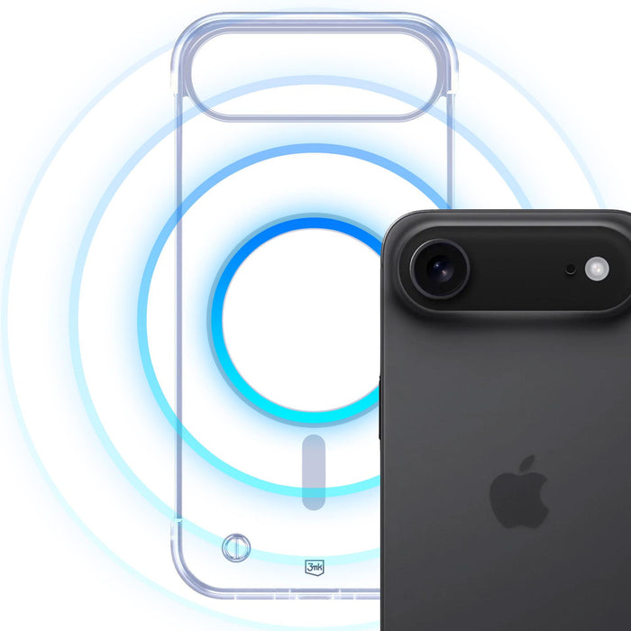 3mk Just20g MagCase for iPhone 17 Air - Transparent