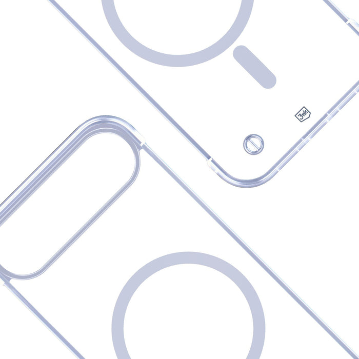 3mk Just20g MagCase for iPhone 17 Air - Transparent