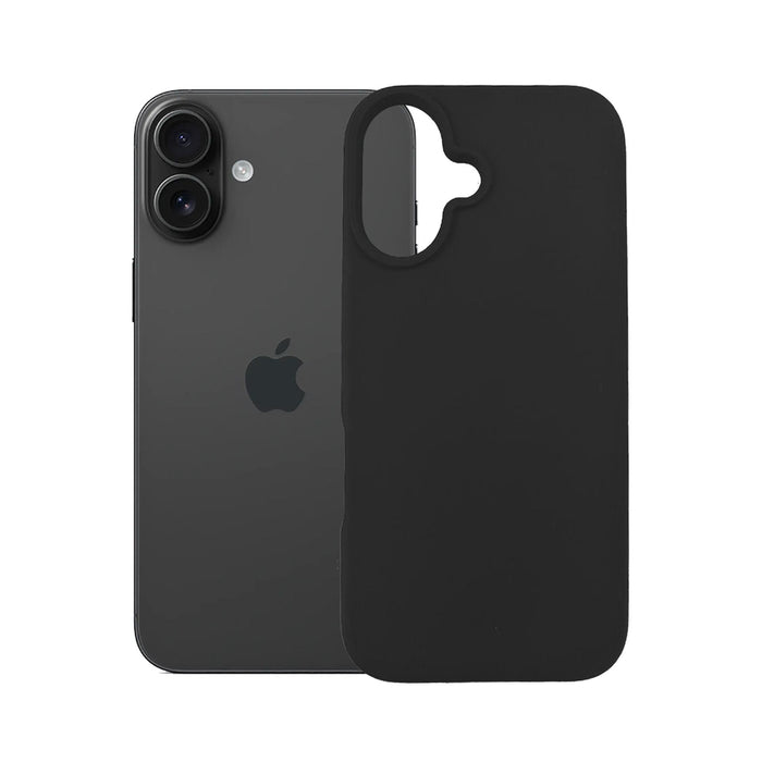 3mk Hardy MagSilicone Case for Apple iPhone 16 Plus - Black