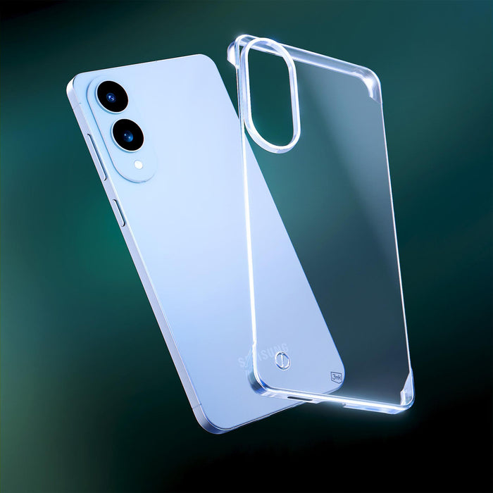 3mk Just20g Clear Case for Samsung Galaxy S25 Edge - transparent