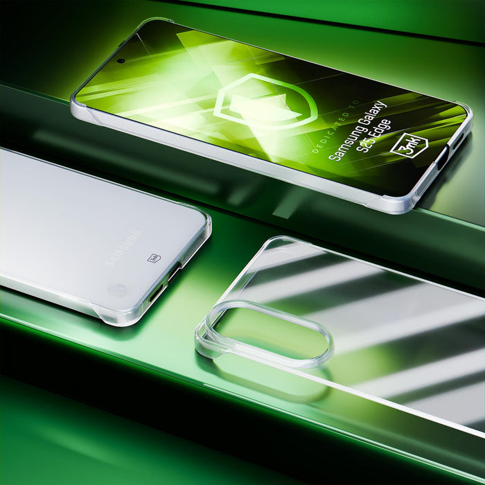 3mk Just20g Clear Case for Samsung Galaxy S25 Edge - transparent