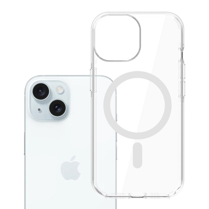 3mk EverClear MagCase for Apple iPhone 15 - transparent