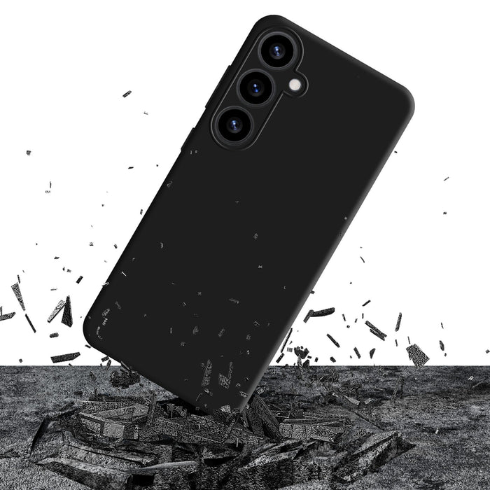 3mk Matt Case Pro for Samsung Galaxy S25+ - matte black