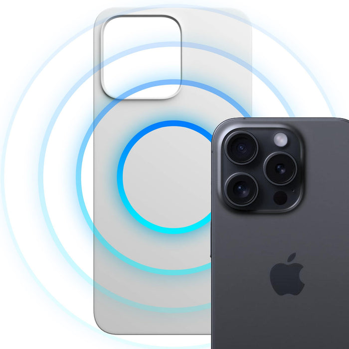 3mk Hardy MagSilicone Case for Apple iPhone 15 Pro - White