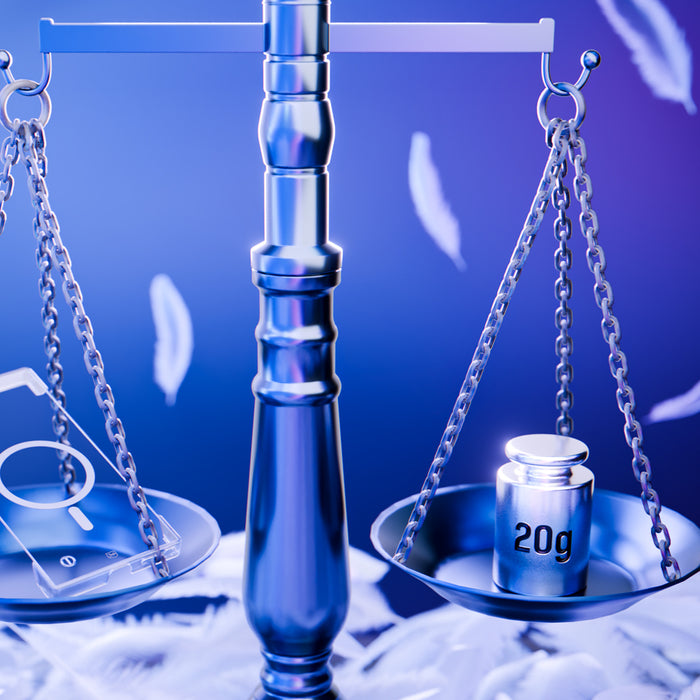 3mk Just20g MagCase for Samsung Galaxy S23 Ultra - Transparent