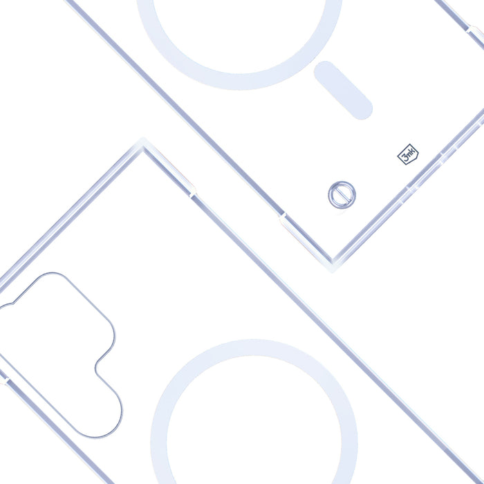 3mk Just20g MagCase for Samsung Galaxy S23 Ultra - Transparent