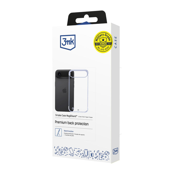 3mk Just20g Clear Case for iPhone 17 Air - transparent