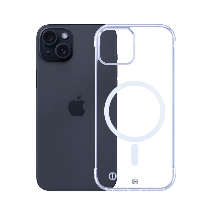 3mk Just20g MagCase for iPhone 15 Plus - transparent