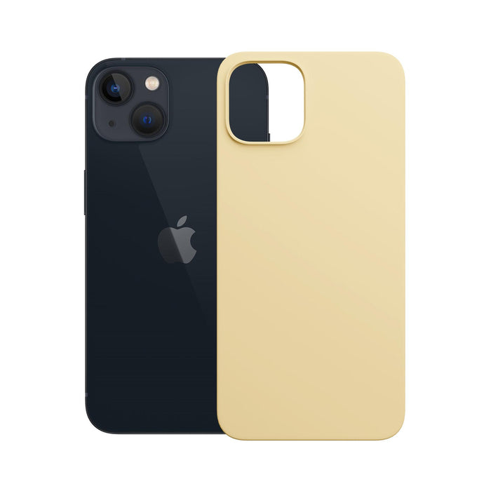 3mk Hardy MagSilicone case for Apple iPhone 15 Plus - yellow