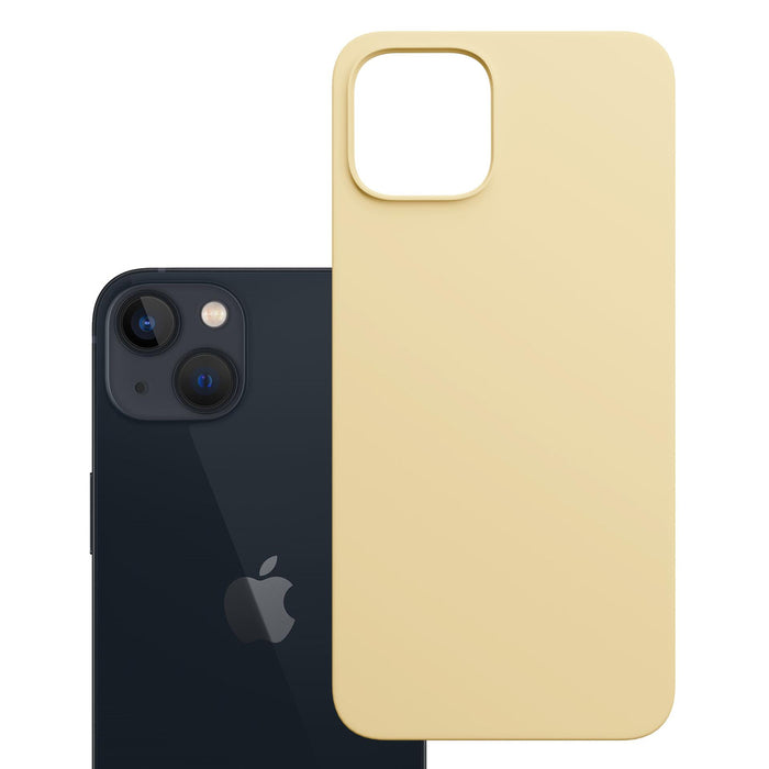 3mk Hardy MagSilicone case for Apple iPhone 15 Plus - yellow