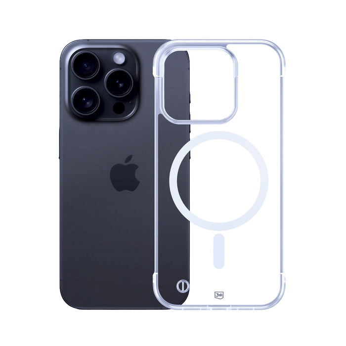 3mk Just20g MagCase for iPhone 15 Pro - transparent