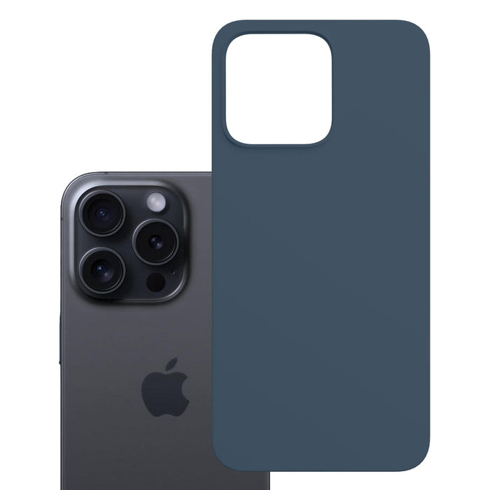 3mk Hardy MagSilicone Case for Apple iPhone 15 Pro Max - Navy Blue