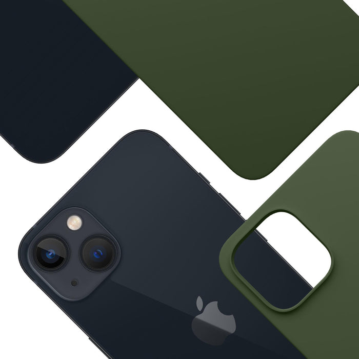 3mk Hardy MagSilicone Case for Apple iPhone 15 - Green