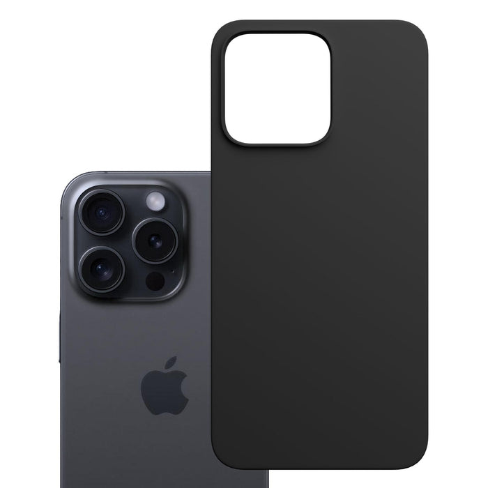 3mk Hardy MagSilicone Case for Apple iPhone 16 Pro - Black