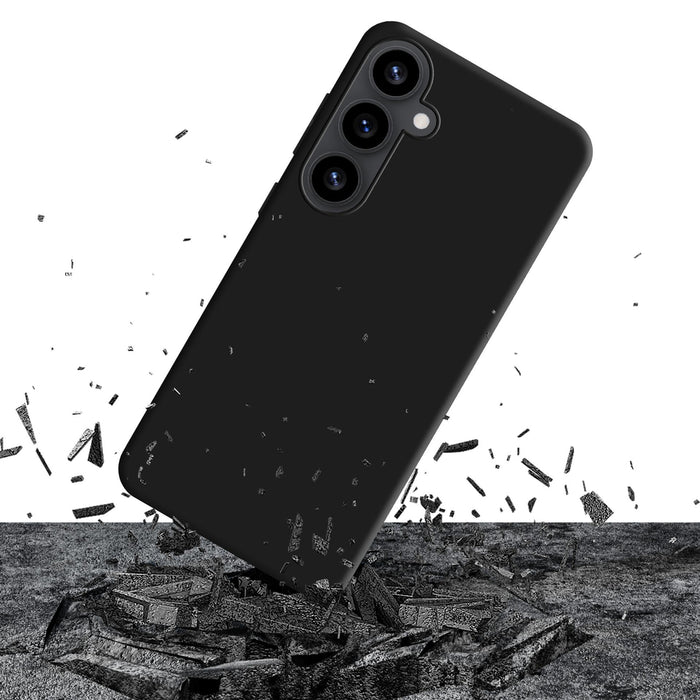 3mk Matt Case Pro for Samsung Galaxy S25 - matte black