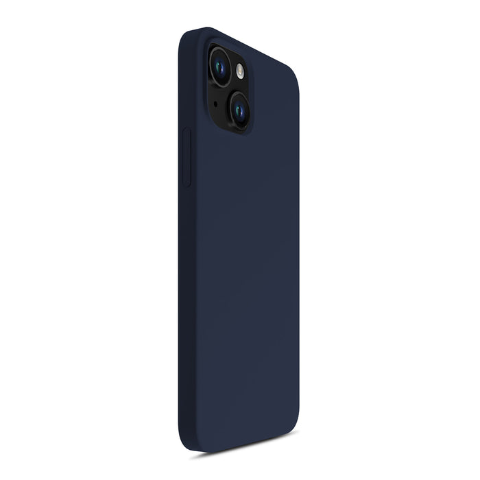 3mk Silicone Case for iPhone 15 - navy blue