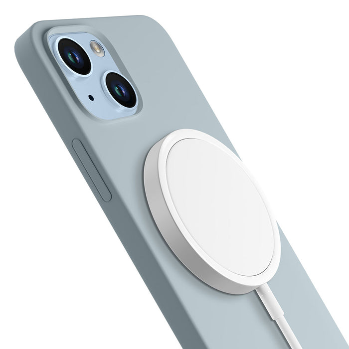 3mk Hardy Silicone MagCase for iPhone 14 Plus - Blue