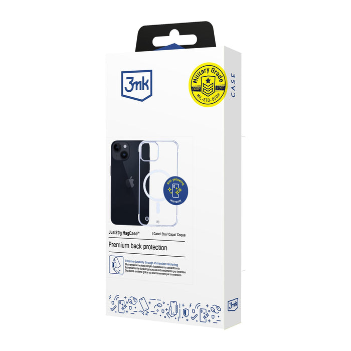 3mk Just20g MagCase for iPhone 14 - transparent