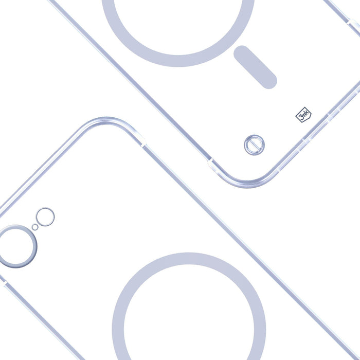 3mk Just20g MagCase for iPhone 16E - transparent