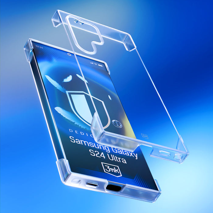 3mk Just20g Clear Case for Samsung Galaxy S24 Ultra - transparent