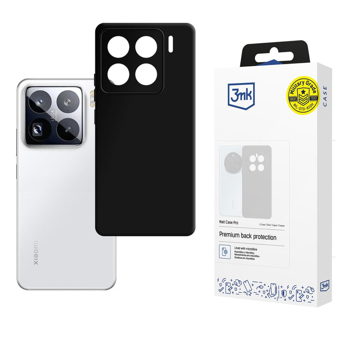 3mk Matt Case Pro for Xiaomi 15 Pro - matte black
