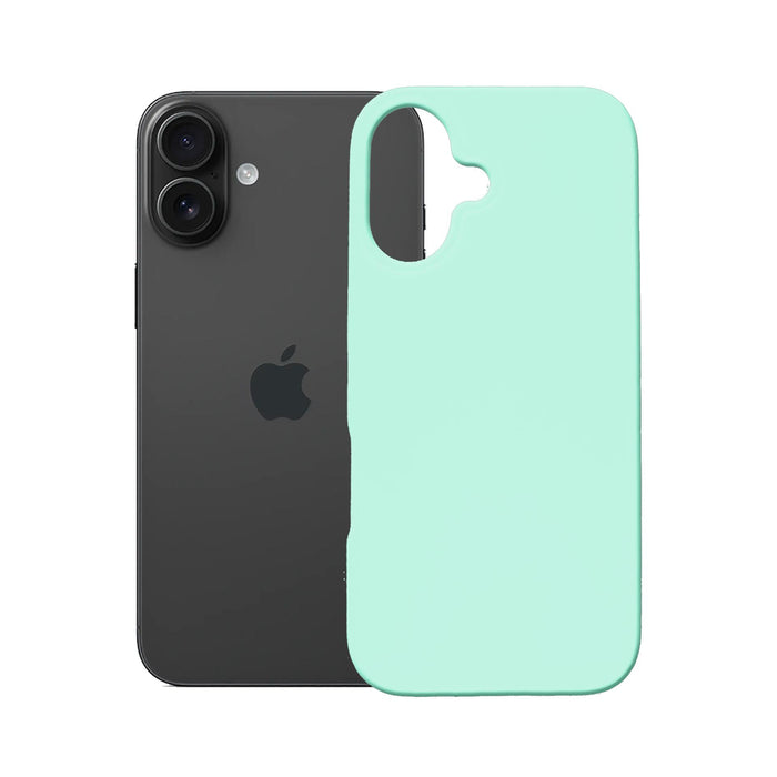 3mk Hardy MagSilicone Case for Apple iPhone 16 Plus - Mint