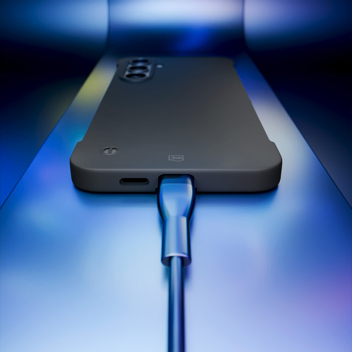 3mk Just20g Matt Case for Samsung Galaxy S24 - Matte Black