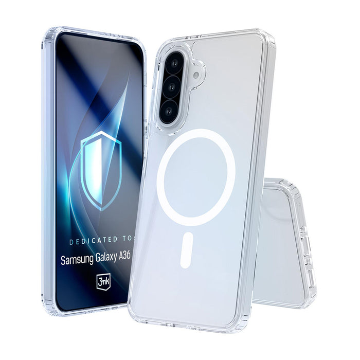 3mk Armor MagCase for Samsung Galaxy A36 - transparent