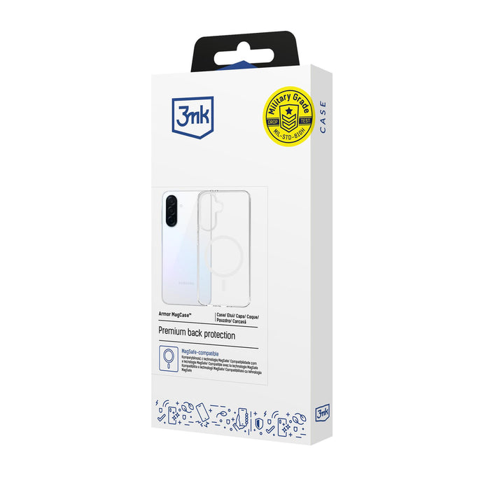 3mk Armor MagCase for Samsung Galaxy A36 - transparent
