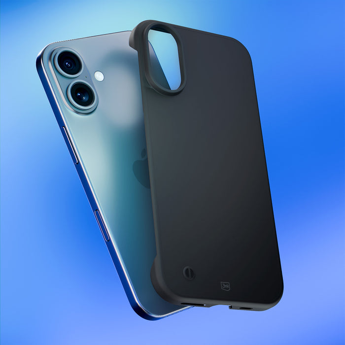 3mk Just20g Matt Case for Apple iPhone 16 - Matte Black